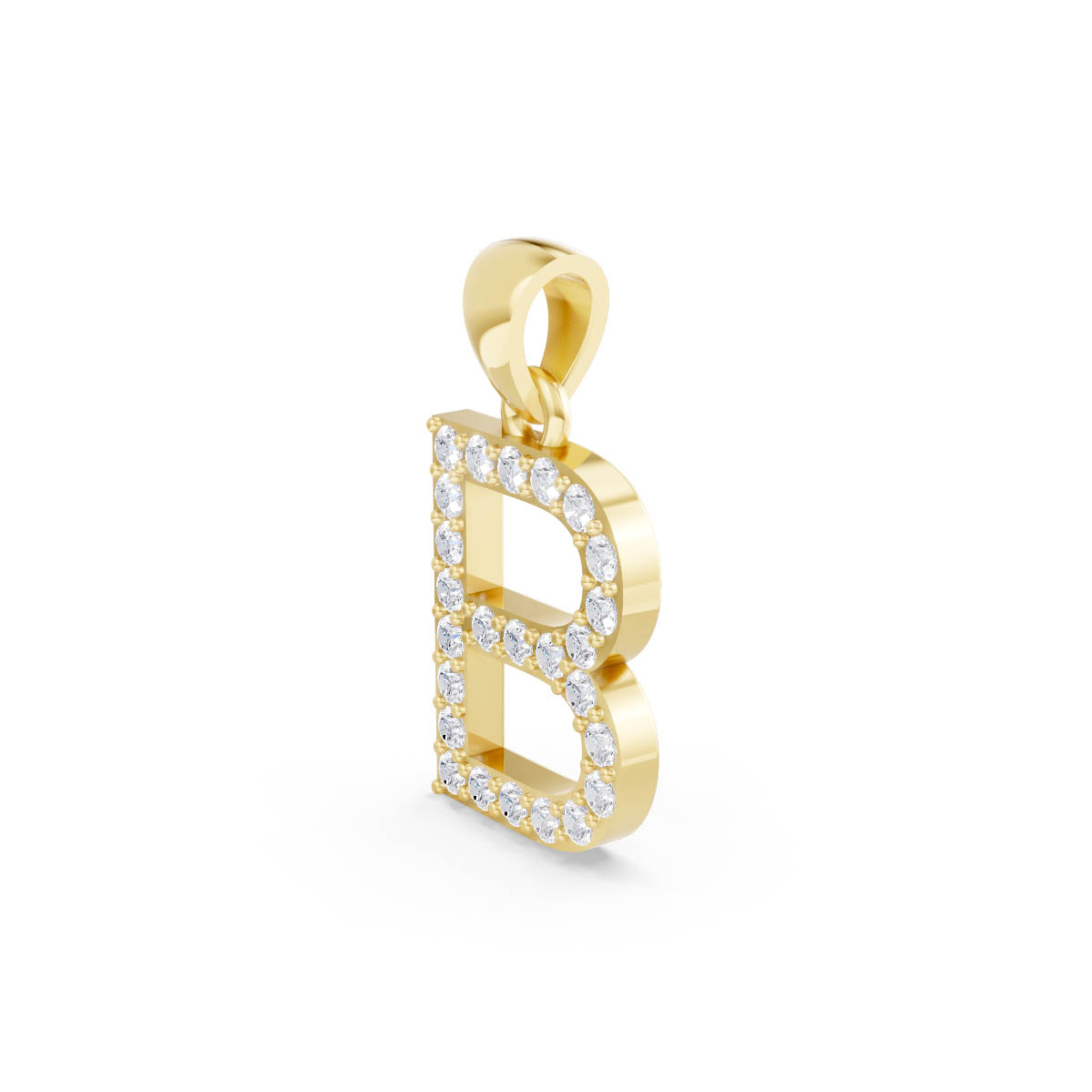 Brilliant Monogram Luxe Pendant view 2