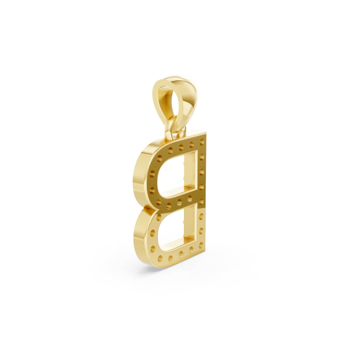 Brilliant Monogram Luxe Pendant view 3