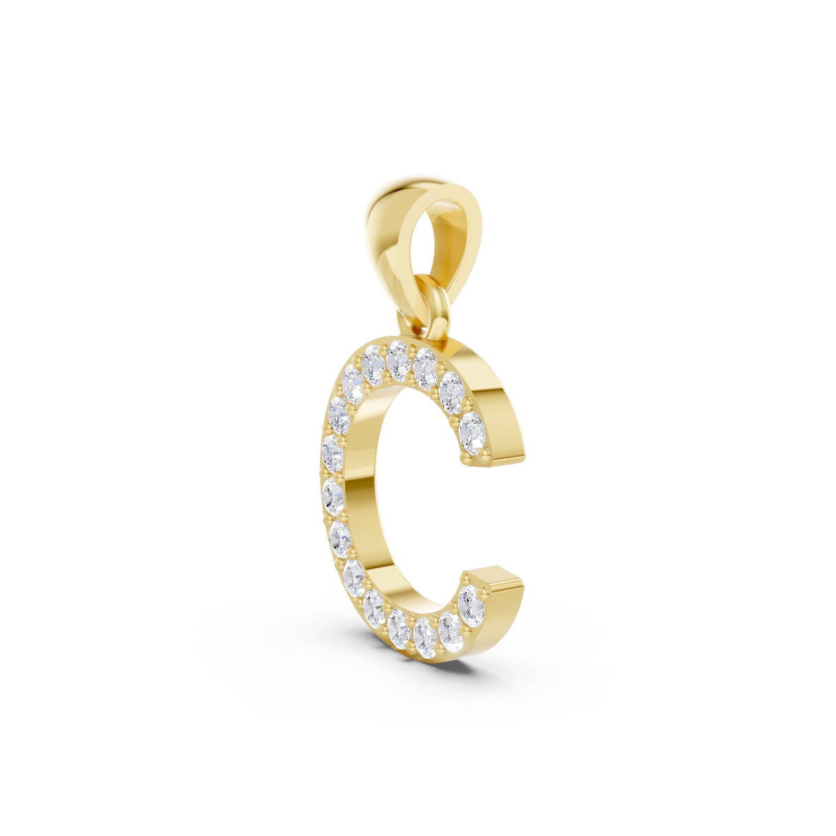 Celestial Monogram Grace Pendant view 2