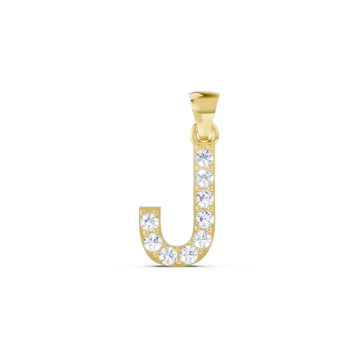 Jewel Essence Initial Pendant