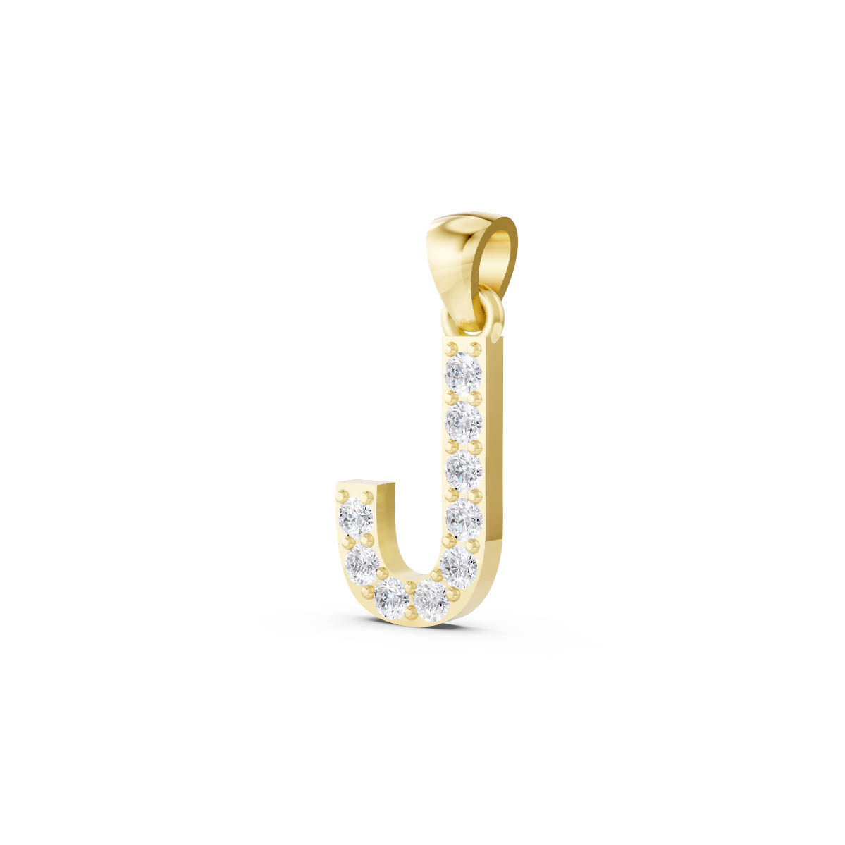 Jewel Essence Initial Pendant view 2
