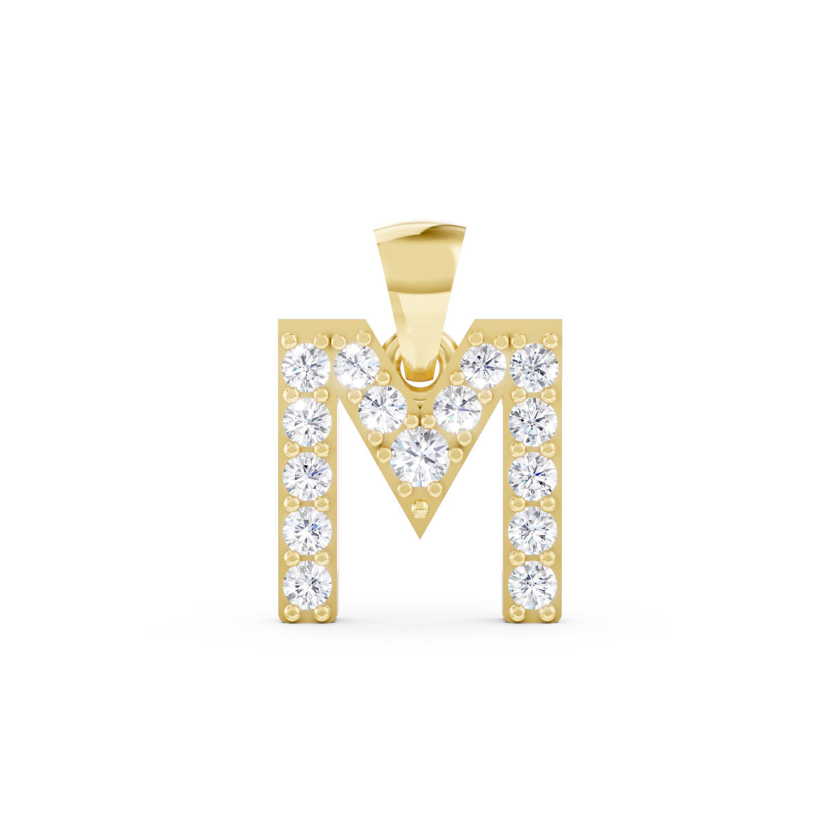 Majestic Monogram Spark Pendant