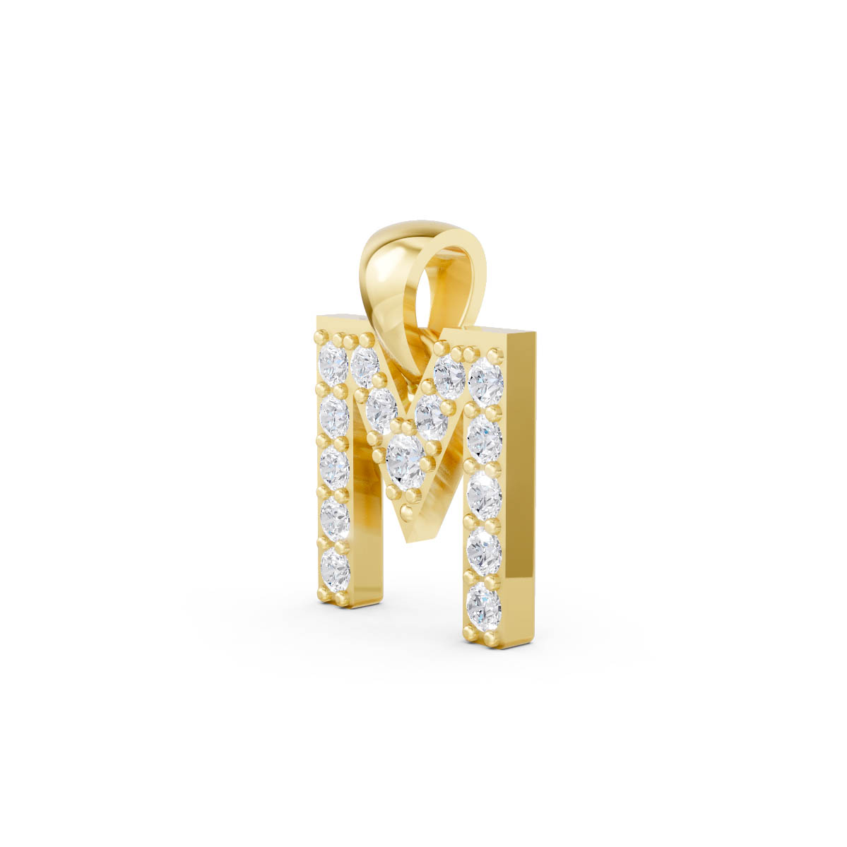 Majestic Monogram Spark Pendant view 2