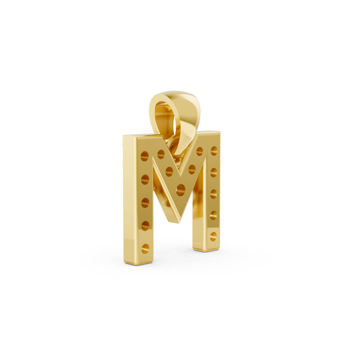 Majestic Monogram Spark Pendant view 3