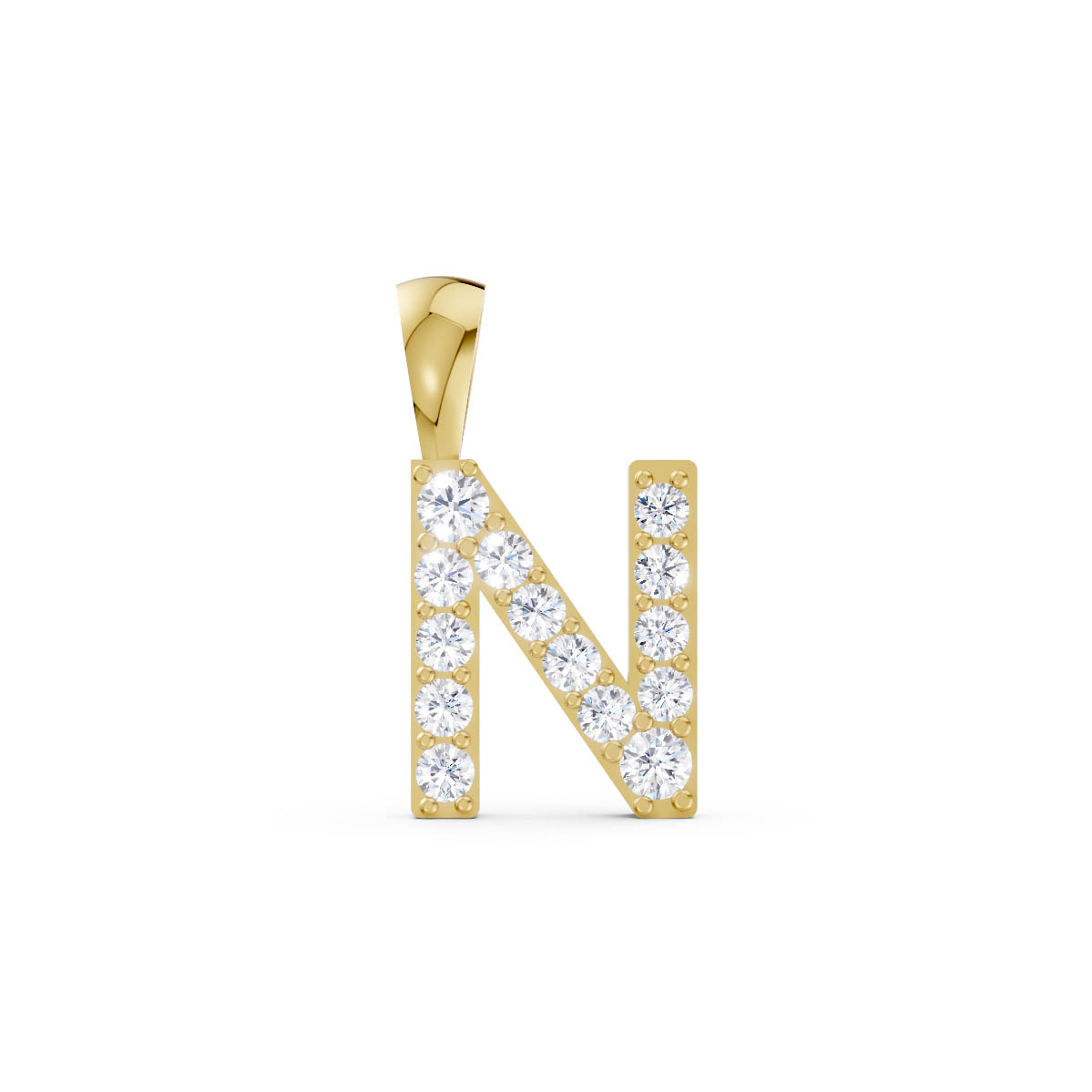 Noble Initial Radiance Pendant