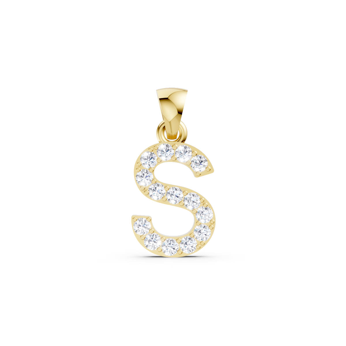 Sovereign Spark Initial Pendant