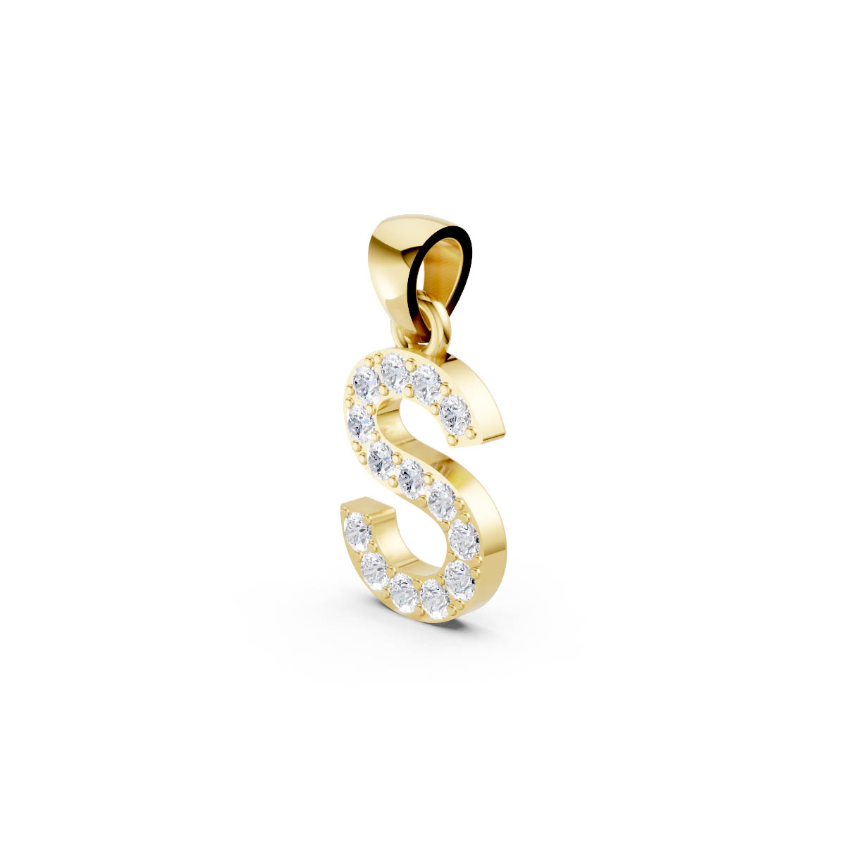 Sovereign Spark Initial Pendant view 2