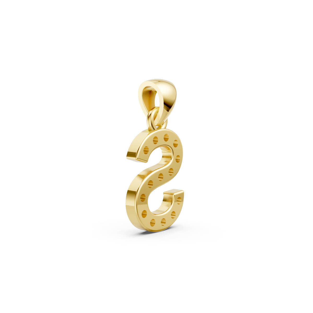 Sovereign Spark Initial Pendant view 3