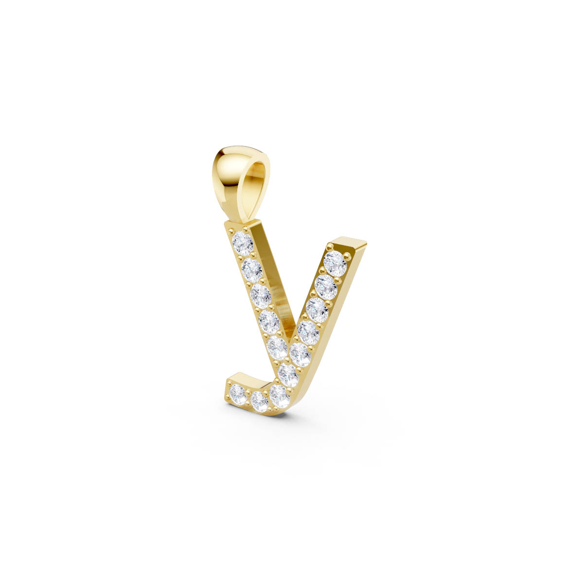 Youthful Elegance Initial Pendant view 2