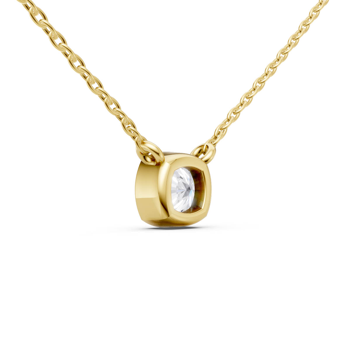 Timeless Bezel Solitaire Charm view 3