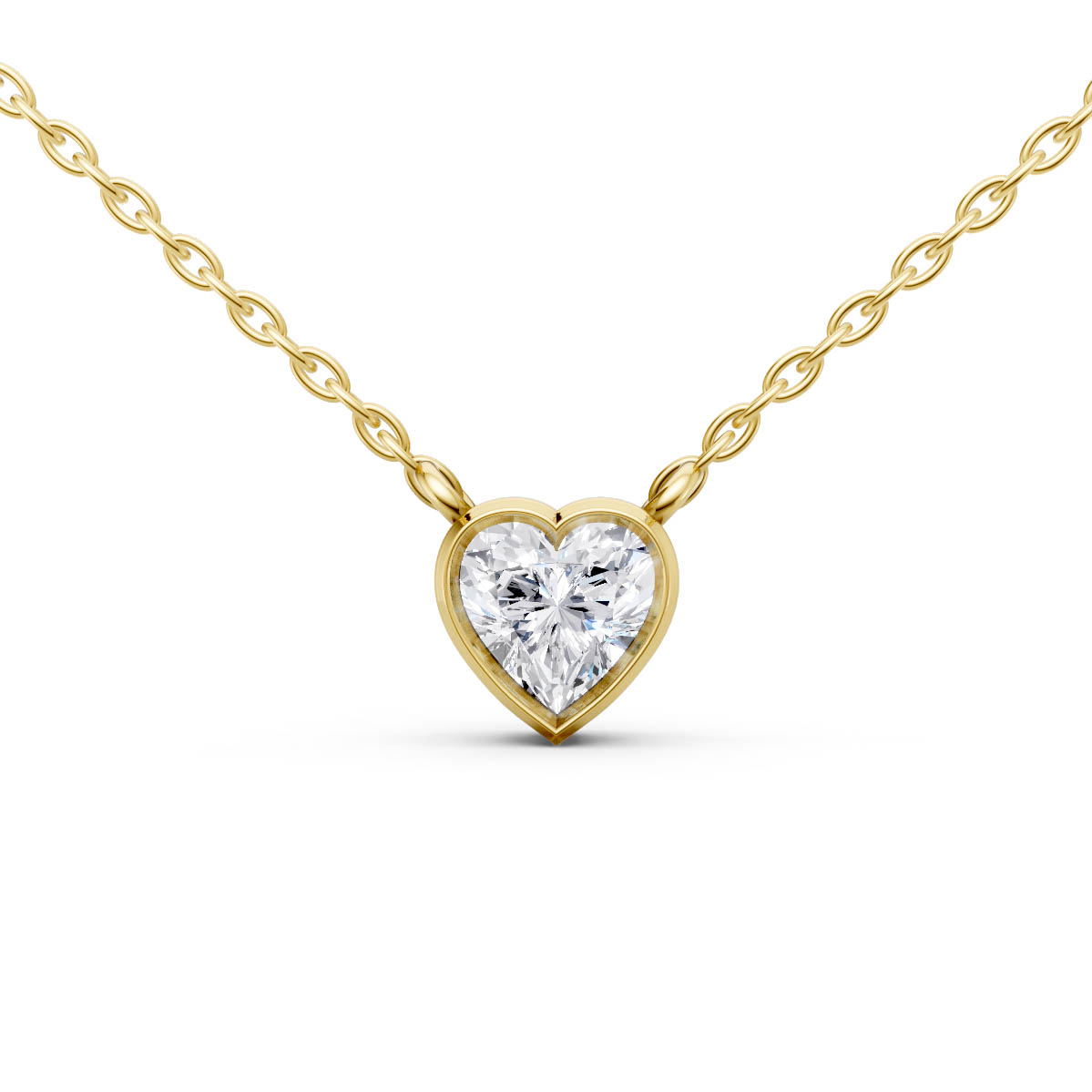 Sweetheart Bezel Radiance Pendant