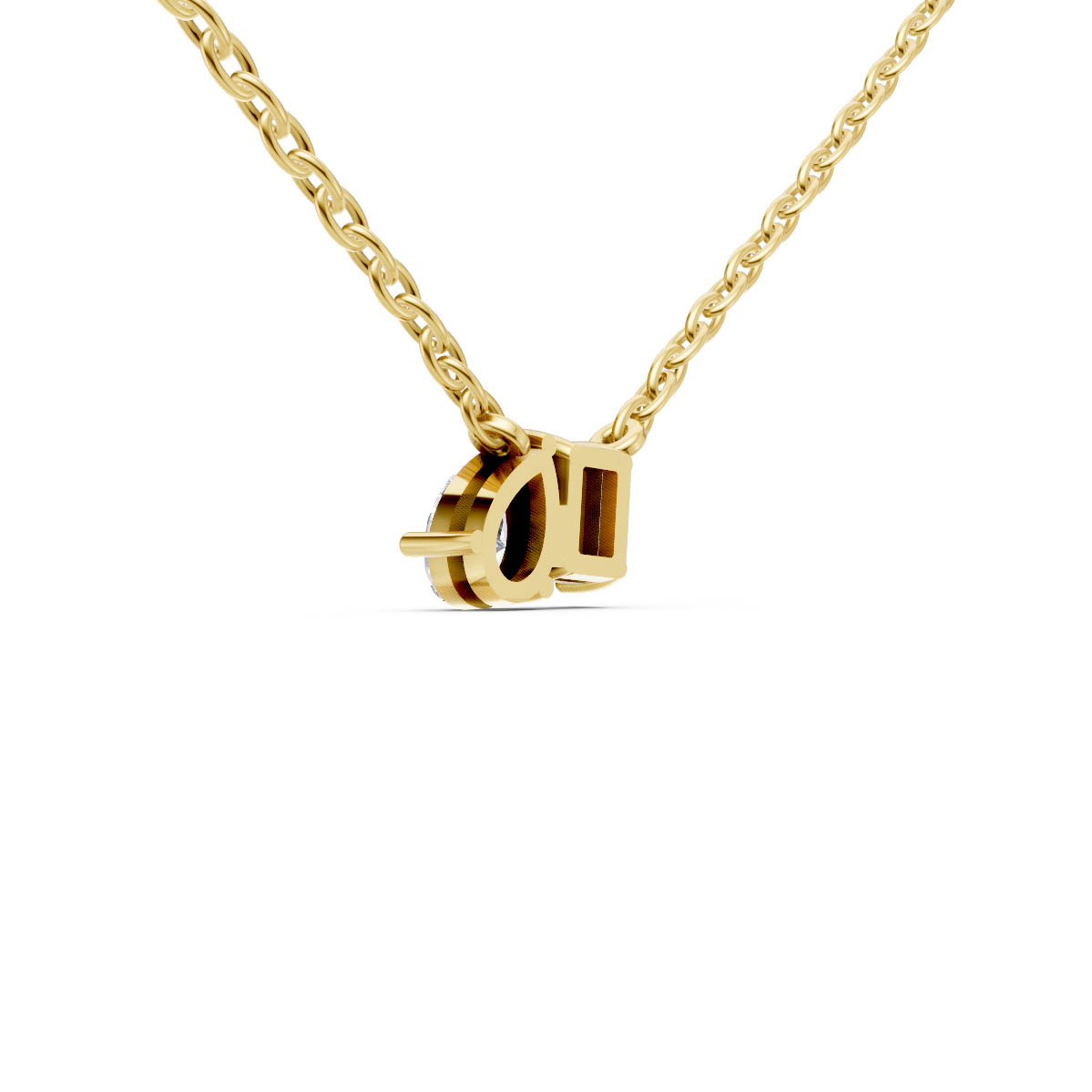 Harmony Duo Diamond Pendant view 3