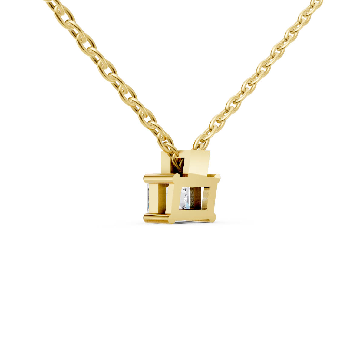 Refined Emerald Grace Pendant view 3