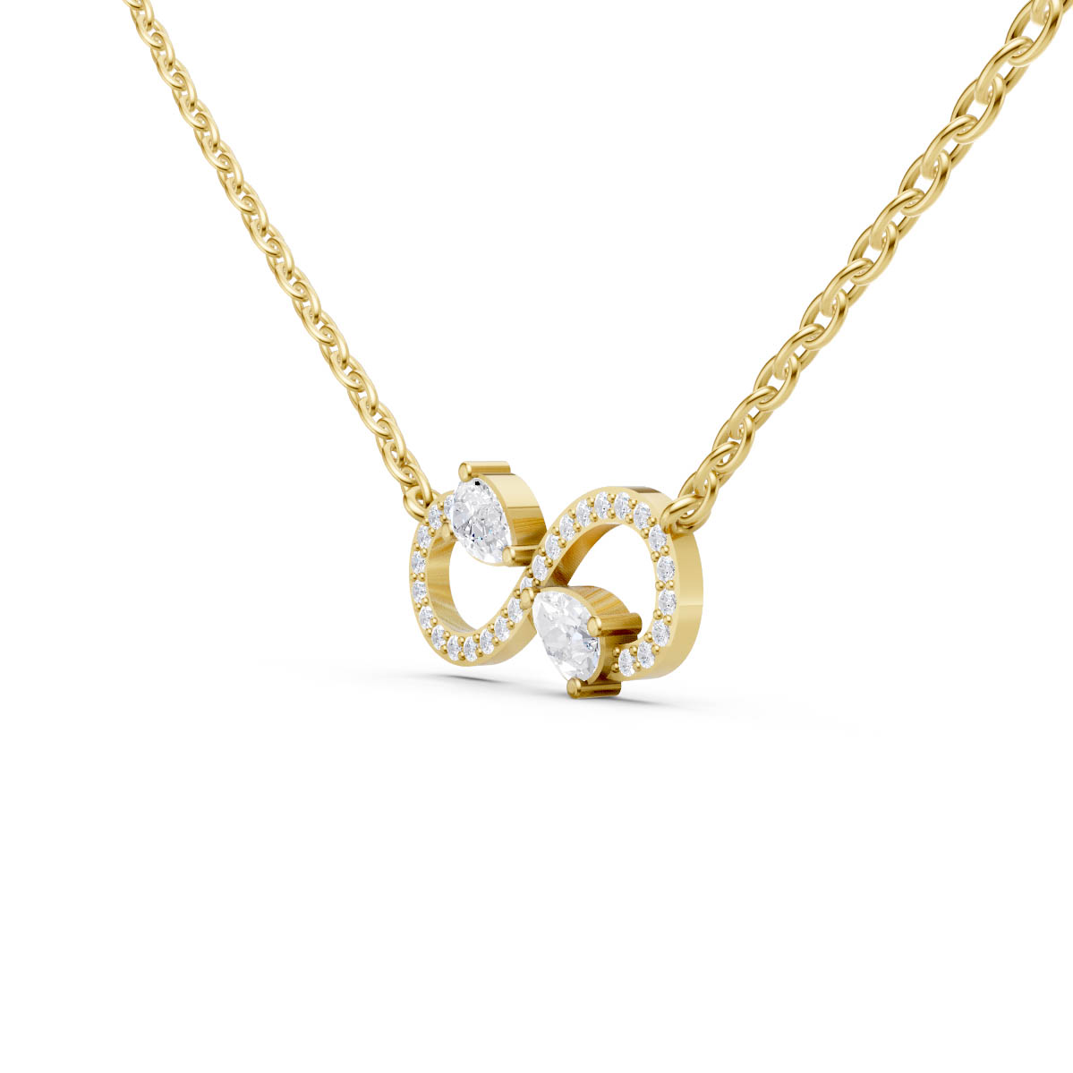 Infinite Pear Radiance Pendant view 2