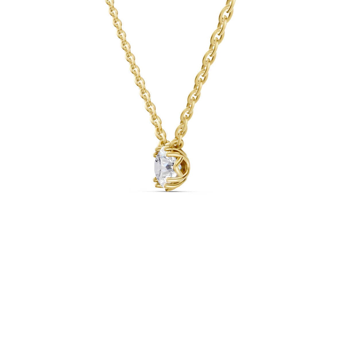 Timeless Solitaire Spark Pendant view 2