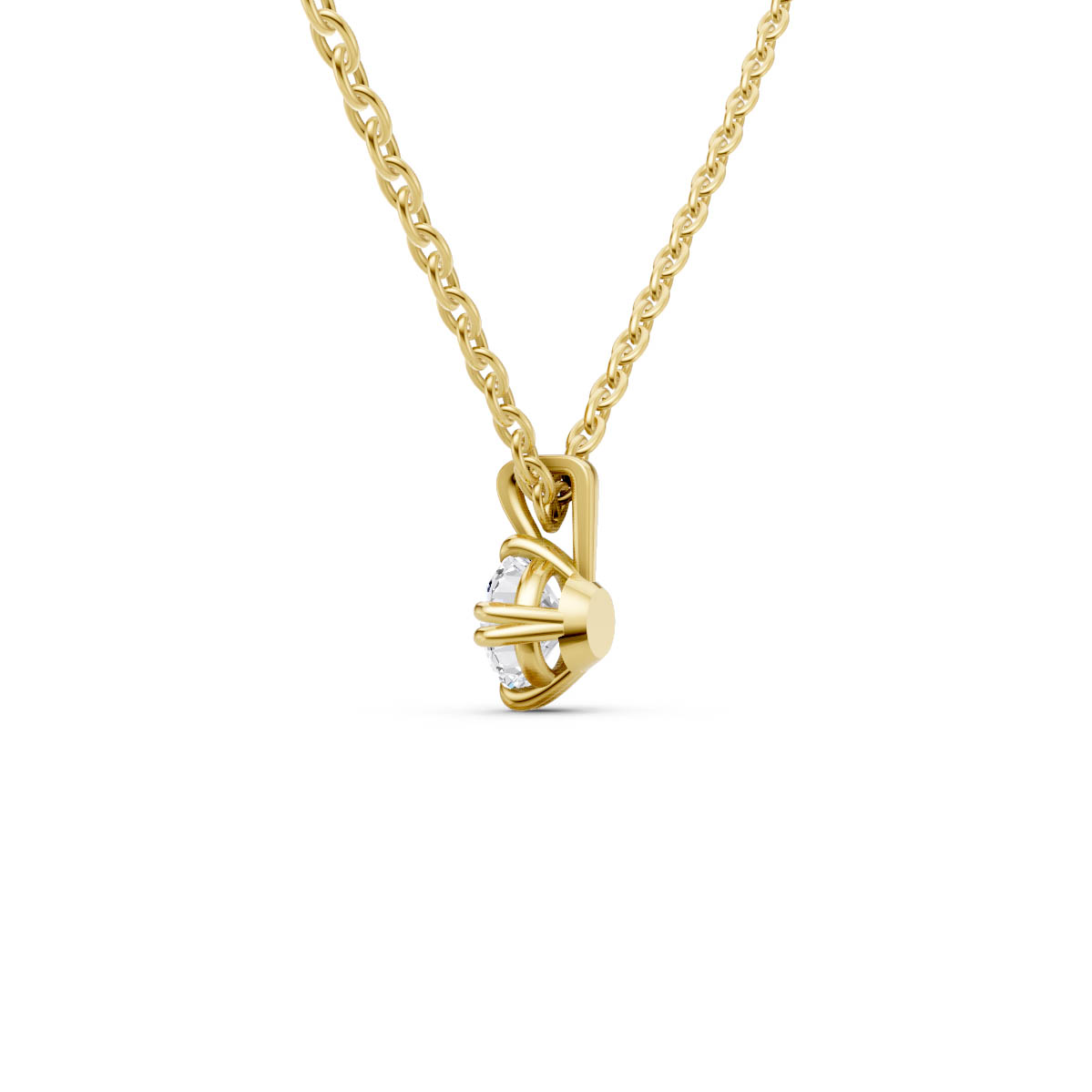 Eternal Solitaire Spark Pendant view 3