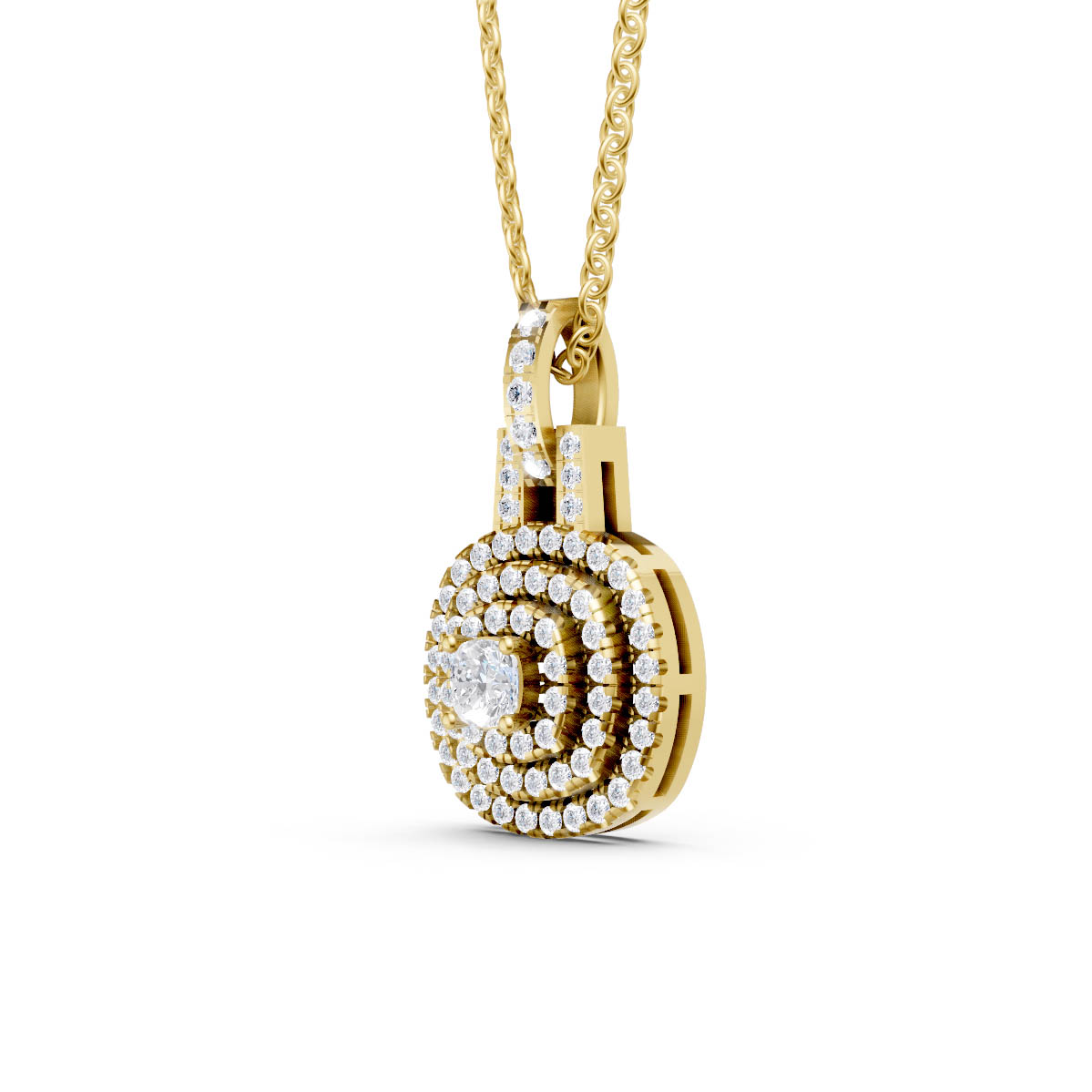 Radiant Cluster Luxe Pendant view 2