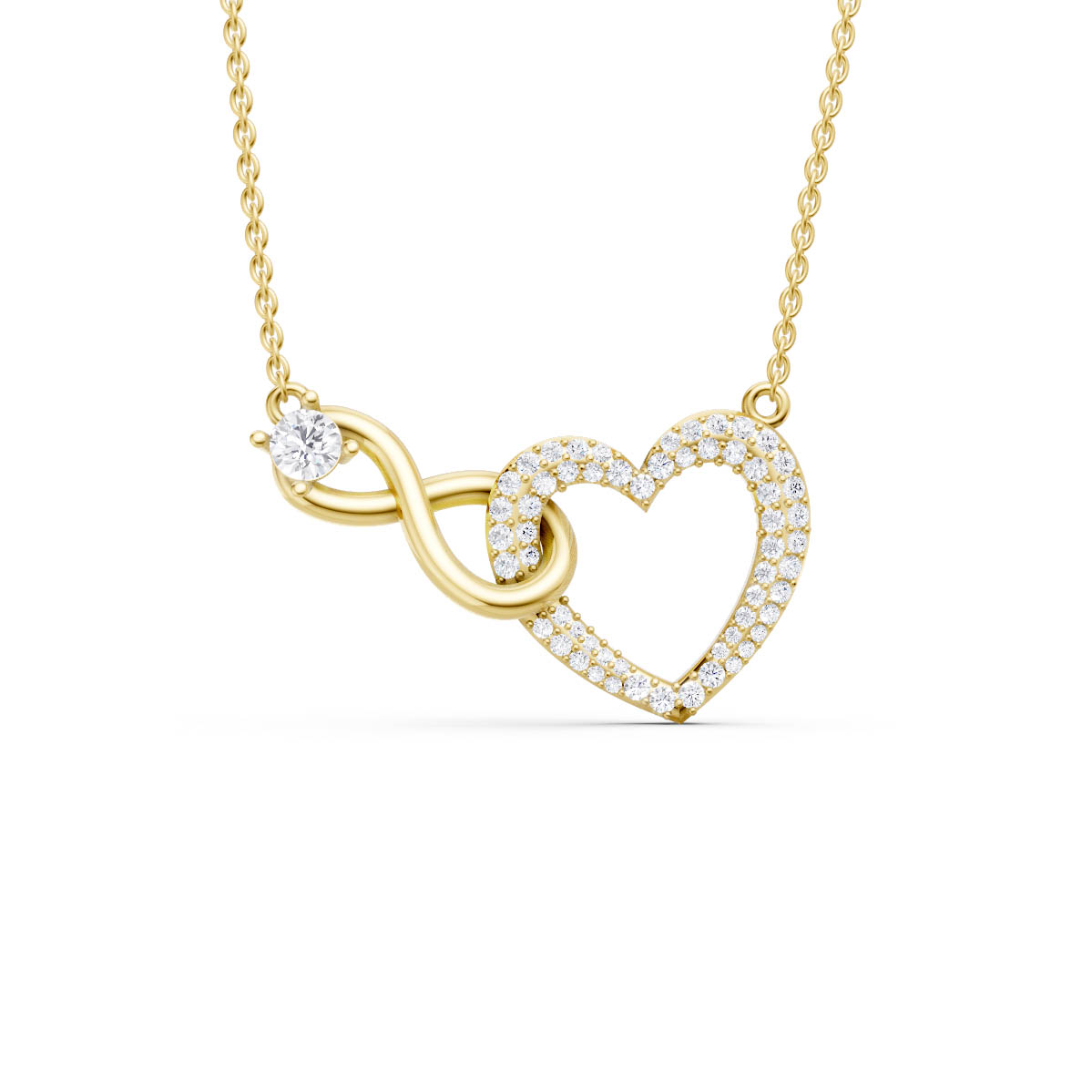 Heartfelt Twist Love Pendant