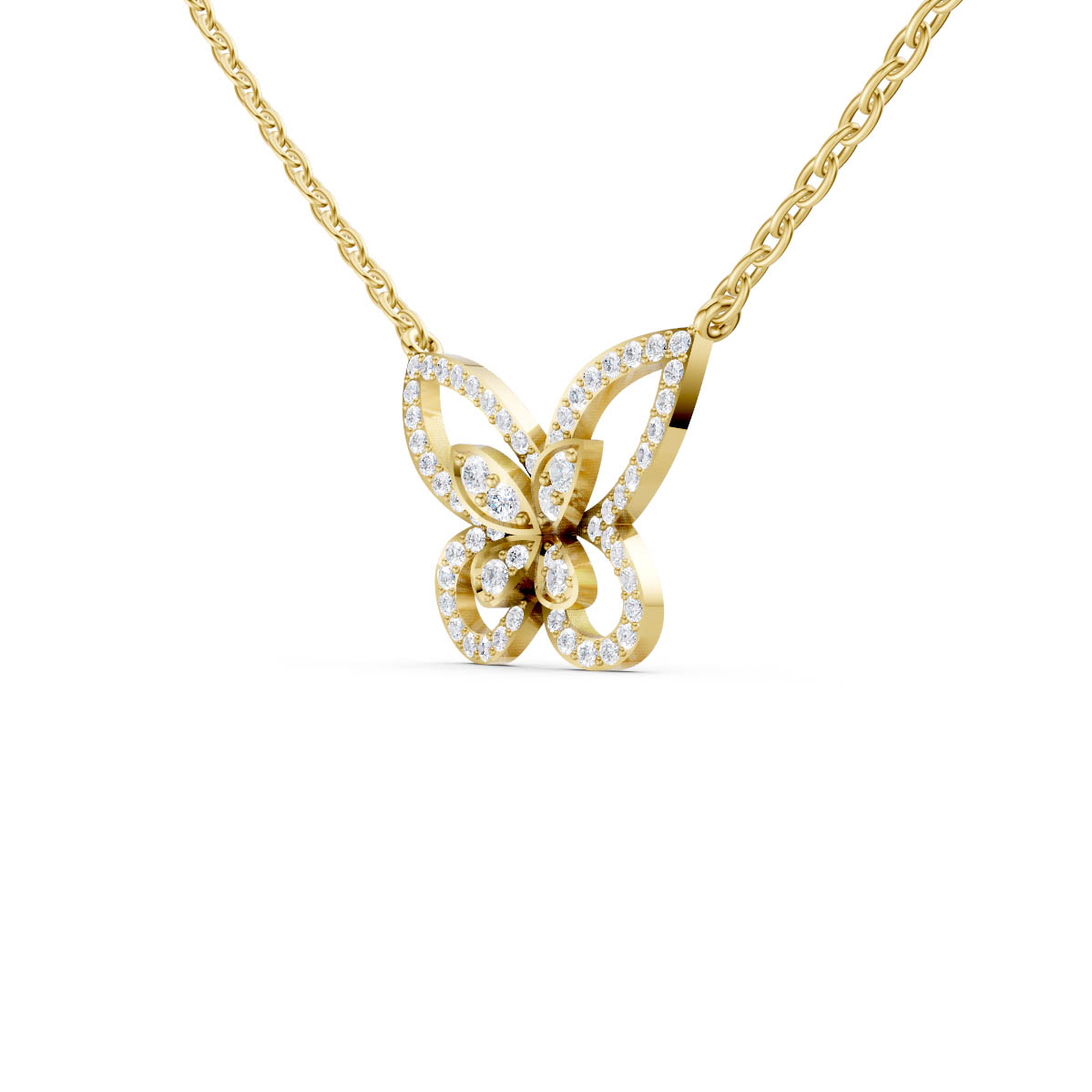 Butterfly Bloom Grace Pendant view 2
