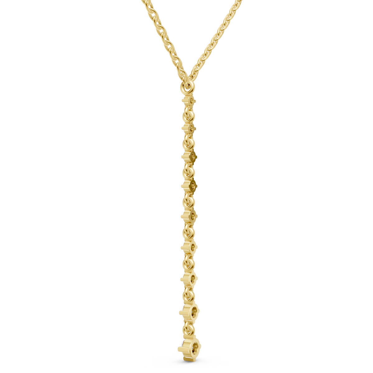 Cascading Spark Drop Pendant view 3