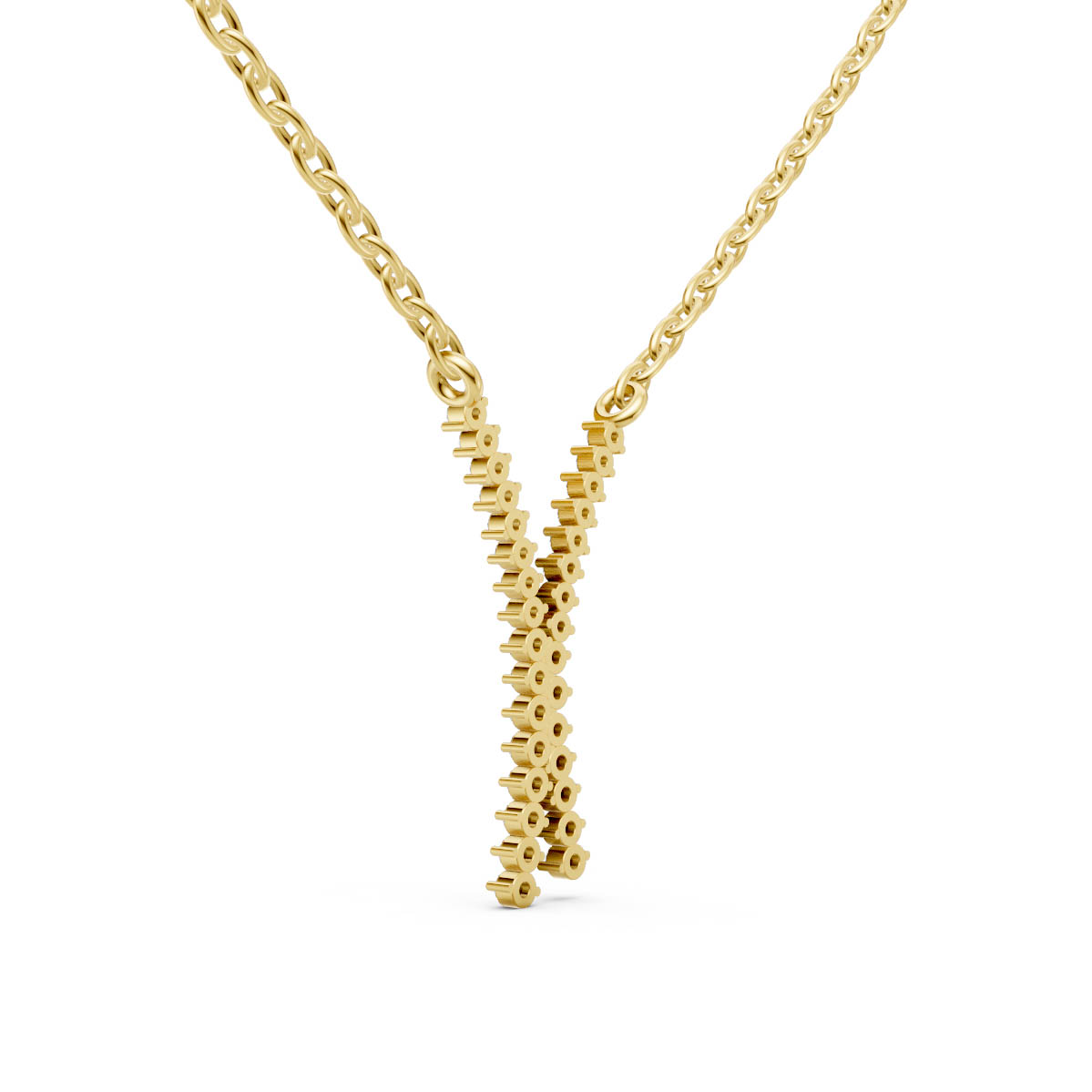 Cascading V Spark Pendant view 3
