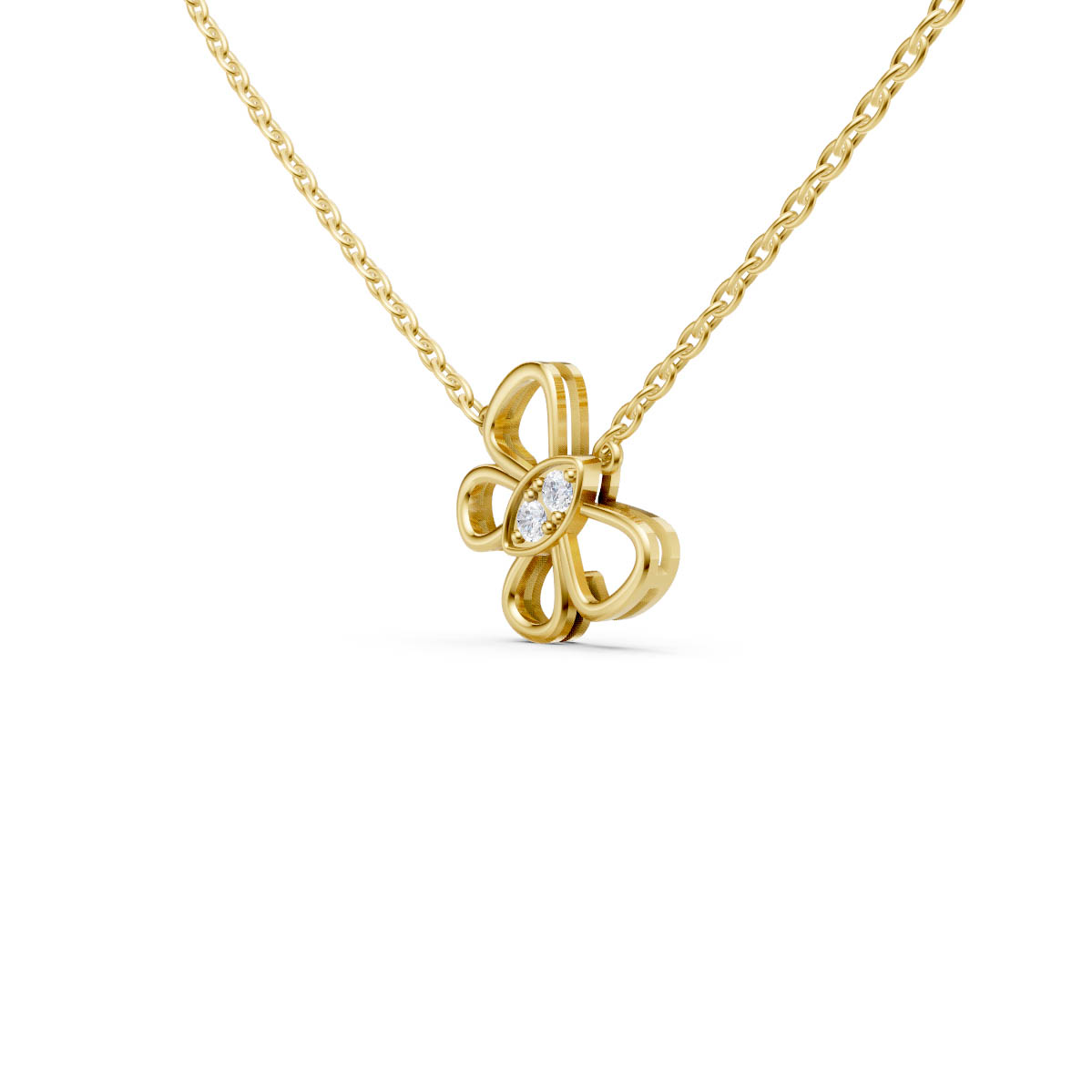 Whimsical Bloom Grace Pendant view 2