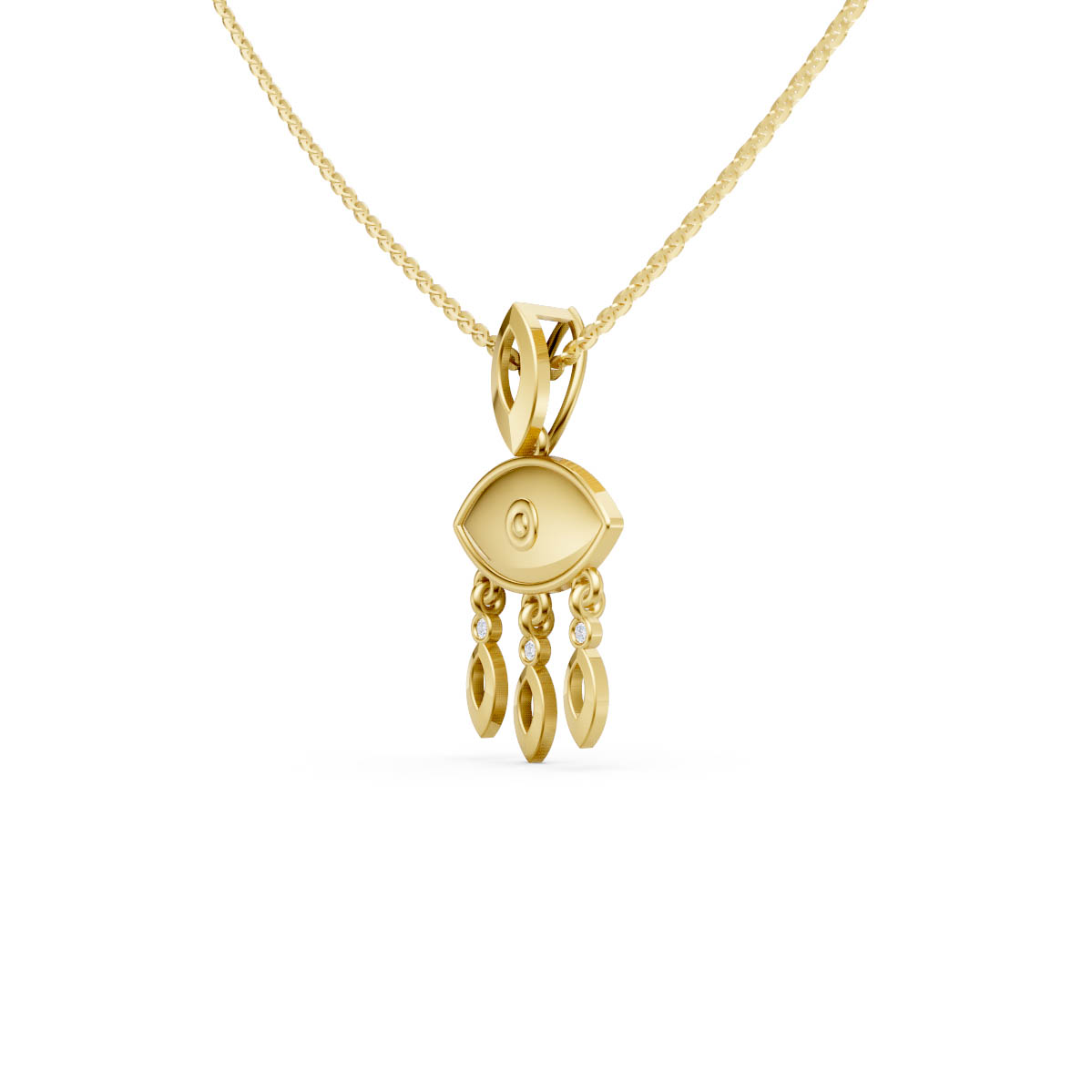 Mystic Evil Eye Pendant view 2