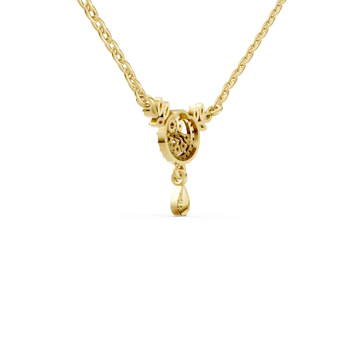 Enchanted Halo Drop Pendant view 3