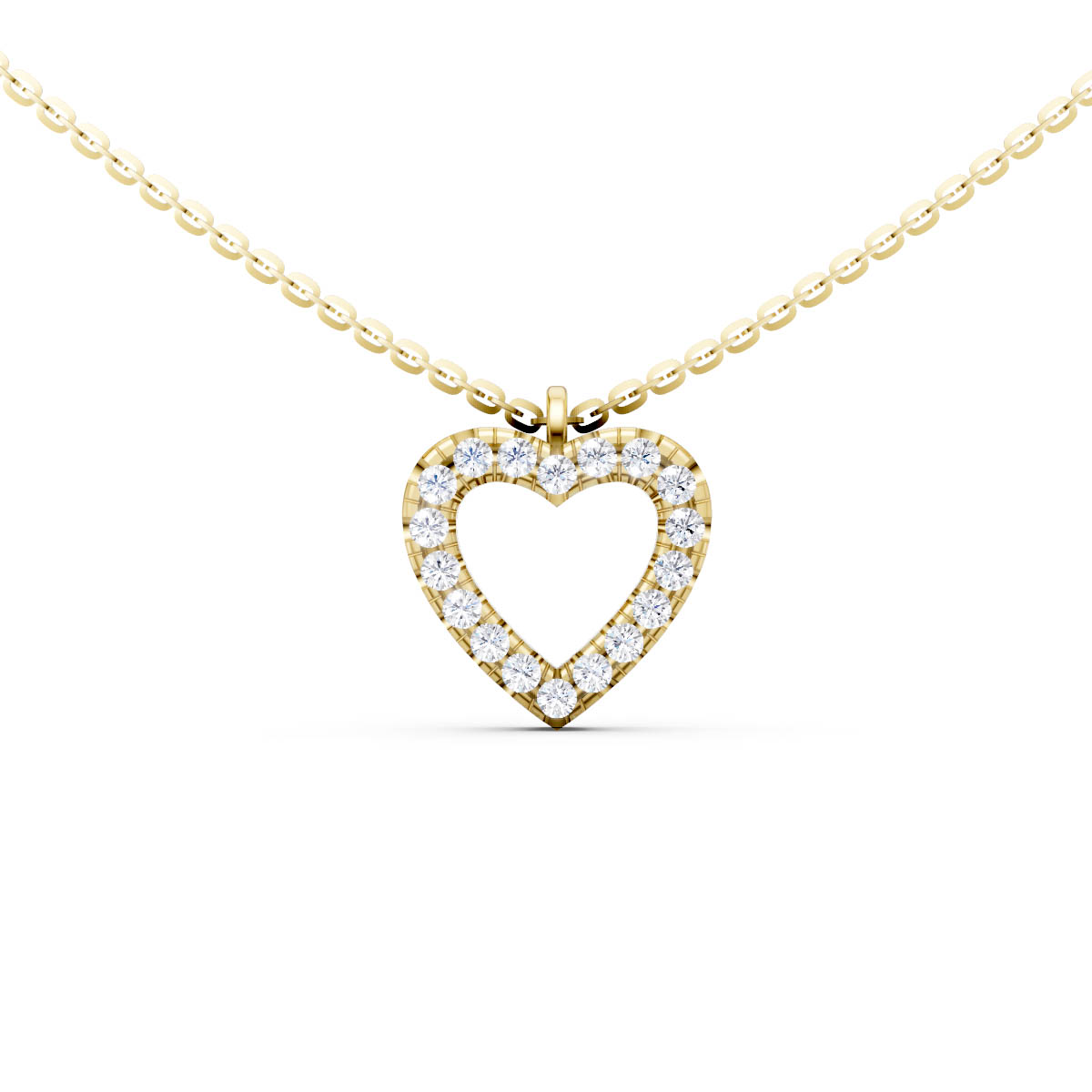 Eternal Heart Charm Pendant