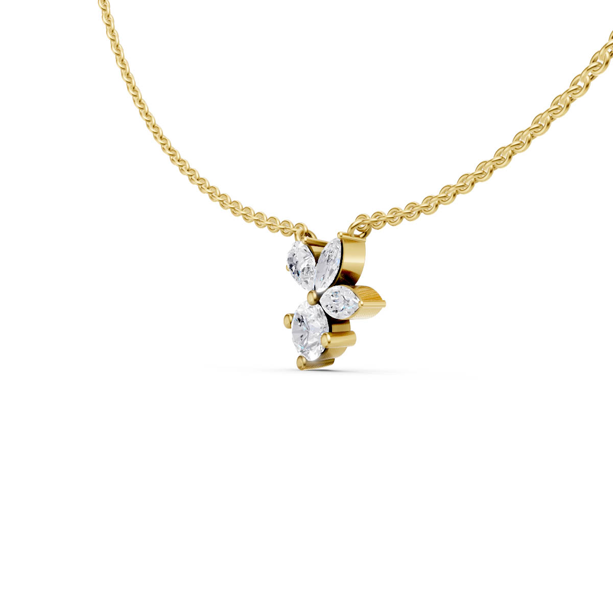 Blossom Spark Charm Pendant view 2